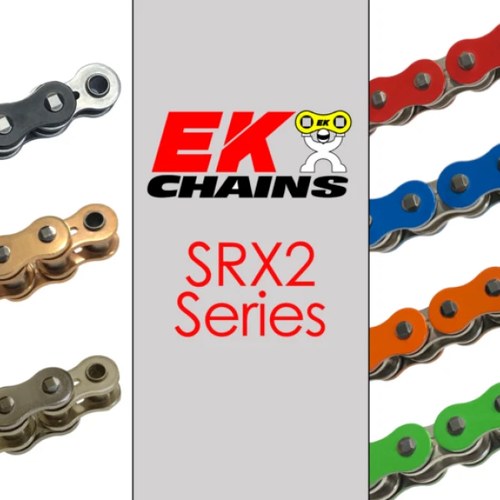 Vortex Racing EK 520 SRX2 Chain With Clip For Master Link – Gold, 150 Links