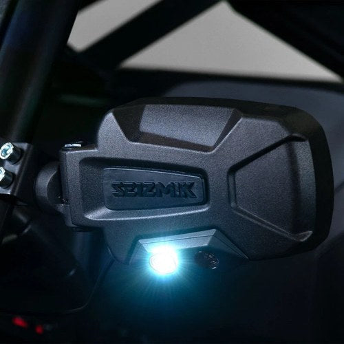 Seizmik Pursuit Night Vision LED Sideview Mirror for UTVs and Utility Vehicles