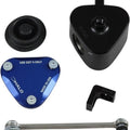 Driven Rear Brake/Clutch Reservoir Right 8mm Outlet Blue