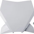 UFO Front Number Plate White KTM 125 SX/250 SX/250 SX-F/300 SX/350 SX-F/450 SX-F