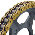 BikeMaster 525x150 Bmor O-Ring Chain - Gold/Gold for Powersports