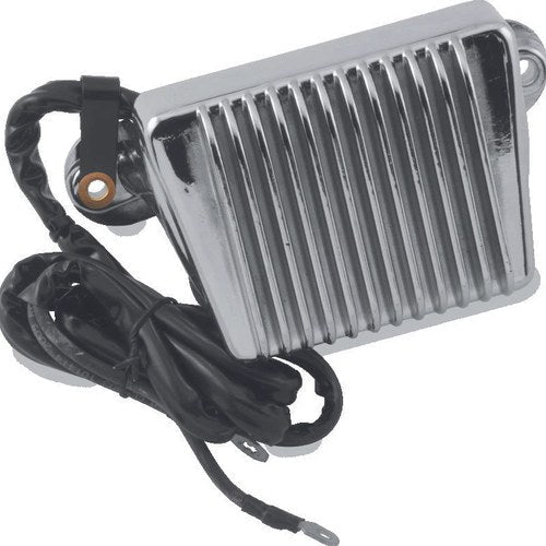TwinPower Voltage Regulator Chrome for Harley Davidson Flh & Flt 2002-2003