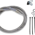 DS Braided Brake Line Kit Front +6" Harley Davidson Softail/Dyna #143713