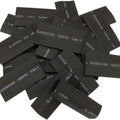 DS Battery Cable Heat Shrink Tubes Black 25-Pack