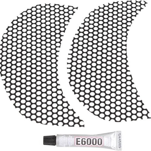 Klock Werks Fairing Vent Screen Accent Round Harley Davidson Road Glide