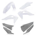 Acerbis Plastics Kit 20 White/Grey Husqvarna FE 501/FE 350/FE 250/FE 450