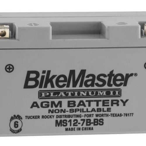 BikeMaster Agm Platinum II Battery fits Yamaha YW125 Zuma 125 2009-2017
