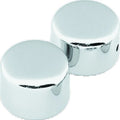 Bikers Choice Chrome Axle Cap Set for Harley Davidson Big Twin 2008-2009