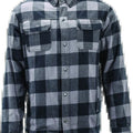 Kuryakyn River Road For Vise Flannel Moto shirt - Men’s 4-Way stretch,