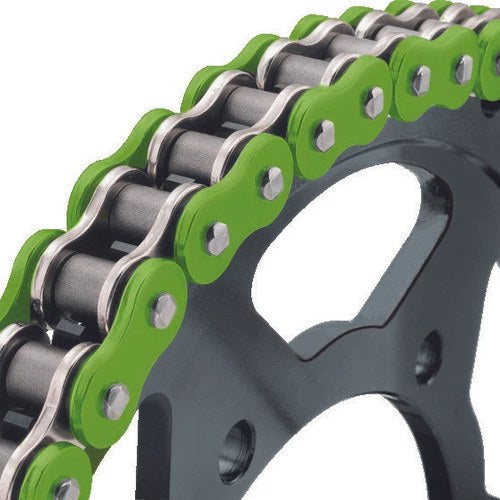 BikeMaster 525x120 Bmxr O-Ring Chain - Green for 1100cc Street & 900cc Offroad