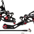 Hotbodies Mgp Fully-Adjustable Rearsets #61101-2500 for Suzuki GSX-R600/GSX-R750