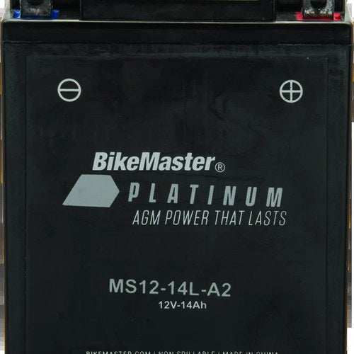 BikeMaster Agm Battery For MS12-14L-A2 – Fits Honda CB750 & Arctic Cat