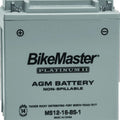BikeMaster Agm Battery MS12-16-BS-1 – Maintenance-Free Powersports Battery for
