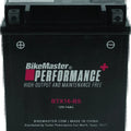 BikeMaster Maintenance Free Battery BTX16-BS – Fits Kawasaki Vulcan Motorcycles