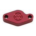 Moose E-Brake Block-Off Plate Red