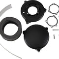 DS High Performance Dragtron II Air Cleaner 6" Black #212261 Harley Davidson