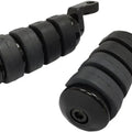 Drag Specialties Soft-Ride Footpegs Driver Large Diameter Black #3998194