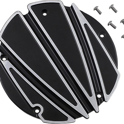 Covingtons Ripper Derby Cover Black #C1875-B Harley Davidson