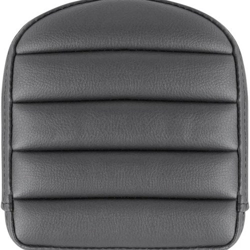 Saddlemen Step-Up RS Tuck-N-Roll Gravestone Sissy Bar Pad 6.5" W x 6.5" H Black