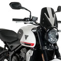 Puig New Generation Sport Windshield Black #20638N Triumph Trident 660 2021-2023