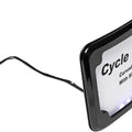 Cycle Visions Curved License Plate Frame 3-Hole Mount Black