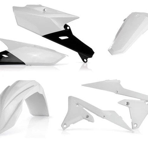 Acerbis Plastics Kit White for Yamaha WR250F/YZ250FX 4-Stroke/WR450F/YZ450FX