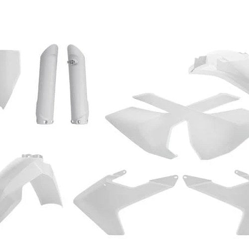 Acerbis Full Plastics Kit White 2462600002 Husqvarna FC 250/FC 350/FC 450/TC 125