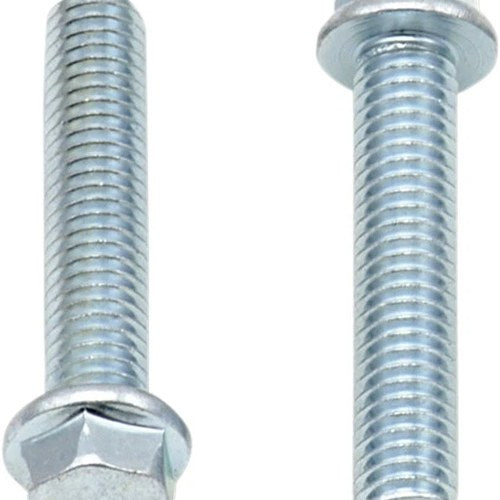 Bolt Motorcycle Hardware Hex Head Flange Bolts M6 x 30mm 8mm 10-Pack