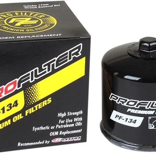 Pro Filter Premium Oil Filter Black #PF-134 fits Suzuki