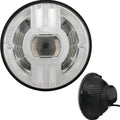 Cyron Lighting Beast II Integrated LED Drl 7" Headlight Chrome