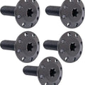 Arlen Ness Floating Brake Rotor Bolts Front Black 5-Pack 300-907 Harley Davidson