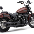 Cobra Neighbor Hater Slip-On Mufflers Black #6047B Harley Davidson