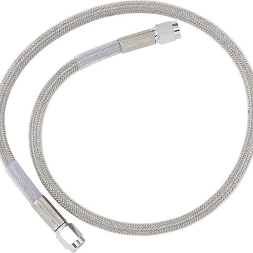 DS Universal Braided Brake Line with AN-3 Fittings 24"