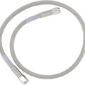 DS Universal Braided Brake Line with AN-3 Fittings 24"