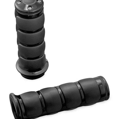Kuryakyn Iso Grips Gloss Black #6337 Triumph Bonneville/America/Speedmaster