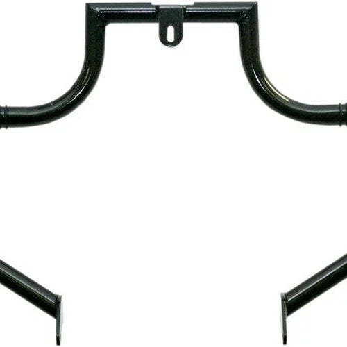 Lindby Linbar Highway Bar 1.25" Black Harley Fxdxt T-Sport w/Mid Ctrls 2001-2003