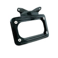 Kuryakyn Curved License Plate Frame Black #3147 Harley Davidson