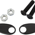 Cycle Visions Rear Turn Signal Cover Plates Black #CV4813B Harley Davidson Dyna