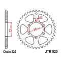 JT Steel Rear Sprocket 520 42T fits Suzuki DR250/SP250/DR370/SP370/SP400