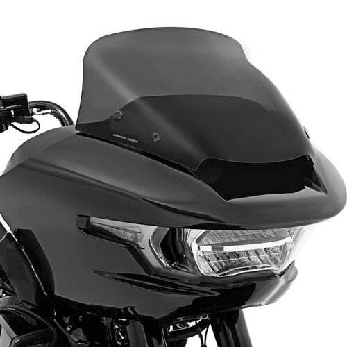 Memphis Shades Spoiler Windshield 6" Dark Black Smoke Harley Davidson Road Glide