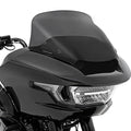 Memphis Shades Spoiler Windshield 6" Dark Black Smoke Harley Davidson Road Glide