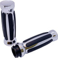 Pro-One Performance Straight Grips Chrome 490001 Harley Davidson w/TBW