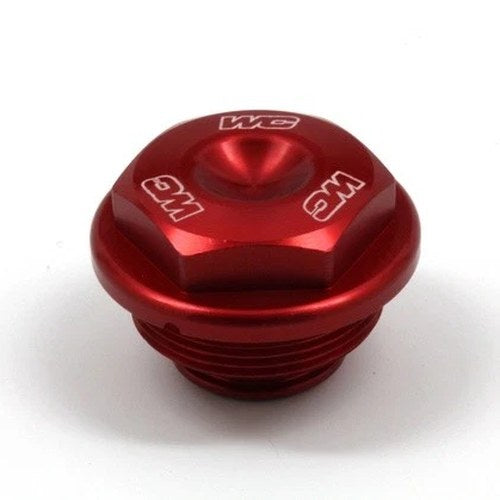 Works Connection Rear Master Cylinder Cover Red #21-765 Husqvarna/Gas