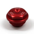 Works Connection Rear Master Cylinder Cover Red #21-765 Husqvarna/Gas