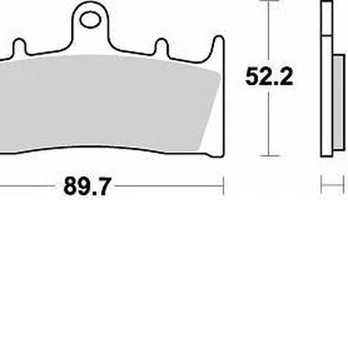 Braking CM55 Brake Pads #764CM55 for Kawasaki/Suzuki