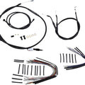Burly Cable/Brake Line Kit for 12" Ape Hangers Harley Fxdi Super Glide 07-11