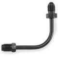 Goodridge Universal Brake Line Tube Adapter Long 90 Degree Bend Black