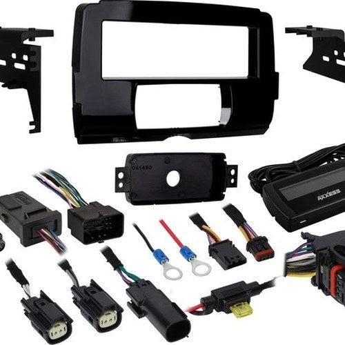 Saddle Tramp Aftermarket Radio Single Din Conversion Kit #99-9700WR