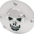 DS 3D Skull Derby Cover Chrome Harley Davidson Sportster #142642
