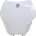 UFO Front Number Plate White GG07130041 Gas MC 125/MC 250